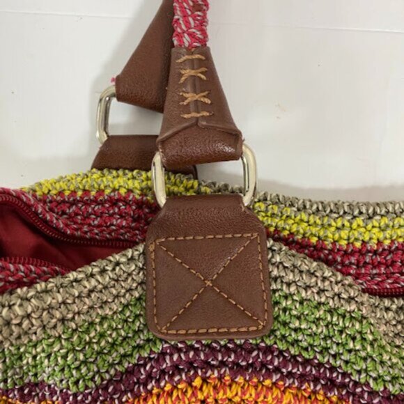 The Sak Women's Multi-colored Dune Stripes Shoulder Tote Bag - Picture 6 of 10